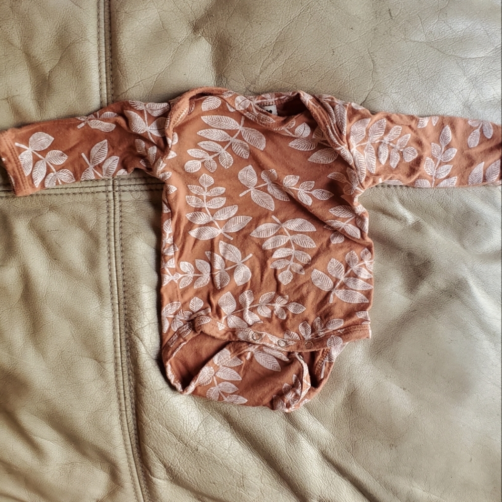 Spearmint Bamboo Long sleeve Onsie